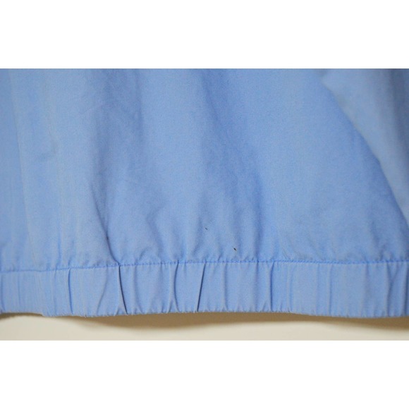 1990s Lands End periwinkle light blue windbreaker jacket XL - Picture 4 of 6